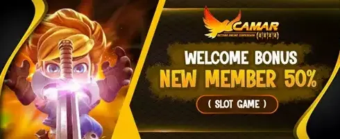 Welcome Bonus Member Baru promotion banner